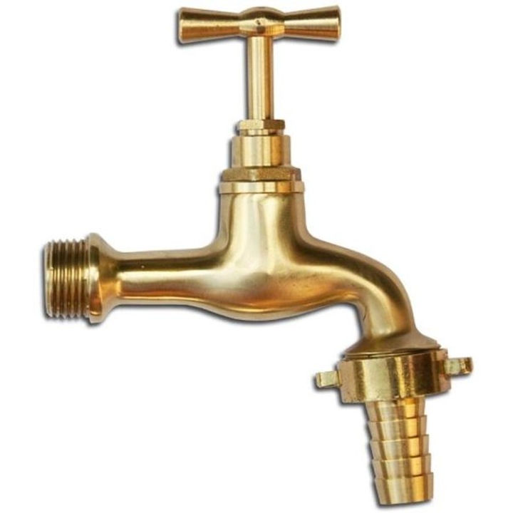 BRADAS sárgaréz kerti csap 1/2"