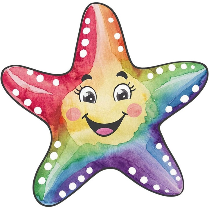 Sticker decorativ, Stea de Mare, Multicolor, 12740ST-10