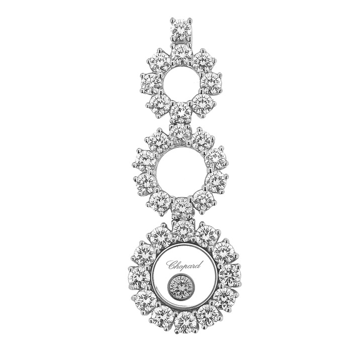 Pandantiv Chopard din Aur 18K cu Diamante Naturale 2.31ct. E-F VVS1-VVS2 5.85g