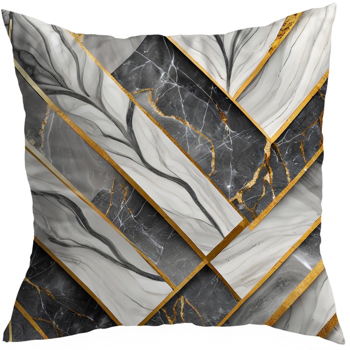 Fata De Perna Decorativa, HomeView, PDS251, 40x40 cm, Multicolor