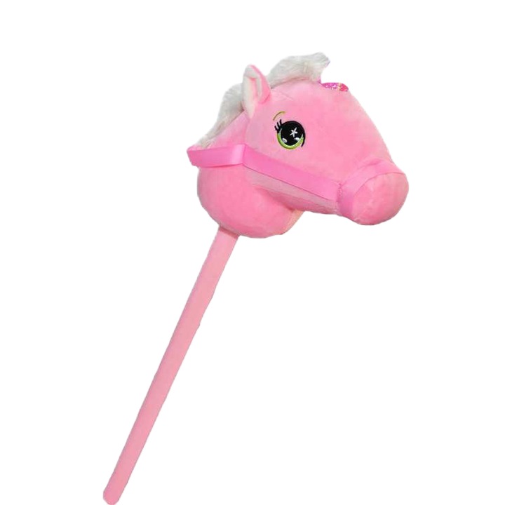 Calut de calarit, cu bat si sunet, roz, BimBimBo
