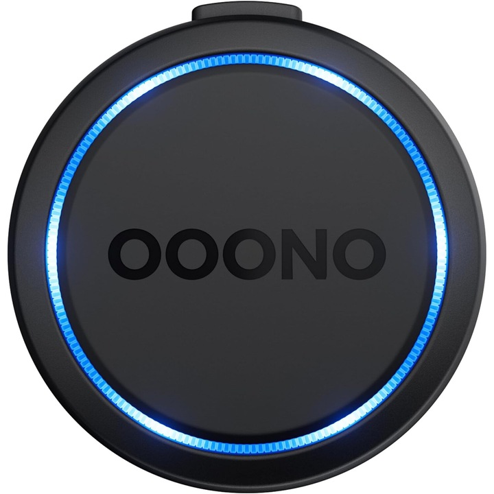 Автомобилен GPS радар Предупреждение с предупреждения за трафик, OOONO CO-DRIVER NO2 MODEL 2024 - USB-C презареждане, Apple CarPlay/Android Auto