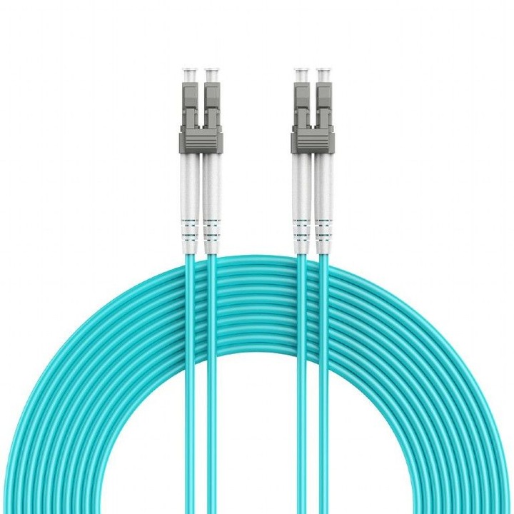 Gembird OM4 Fibre Optic Patch Cable 30m Blue, 251862, Hálózati kábelek