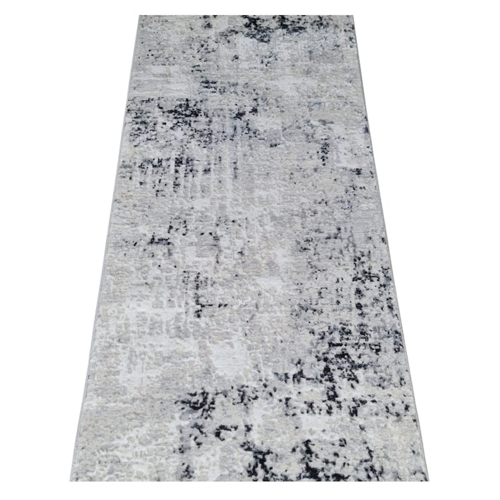 Traversa moderna Loft, 0042A Crem Gri Inchis, K.Gri, Living, Dormitor, Hol, 80 x 200 cm