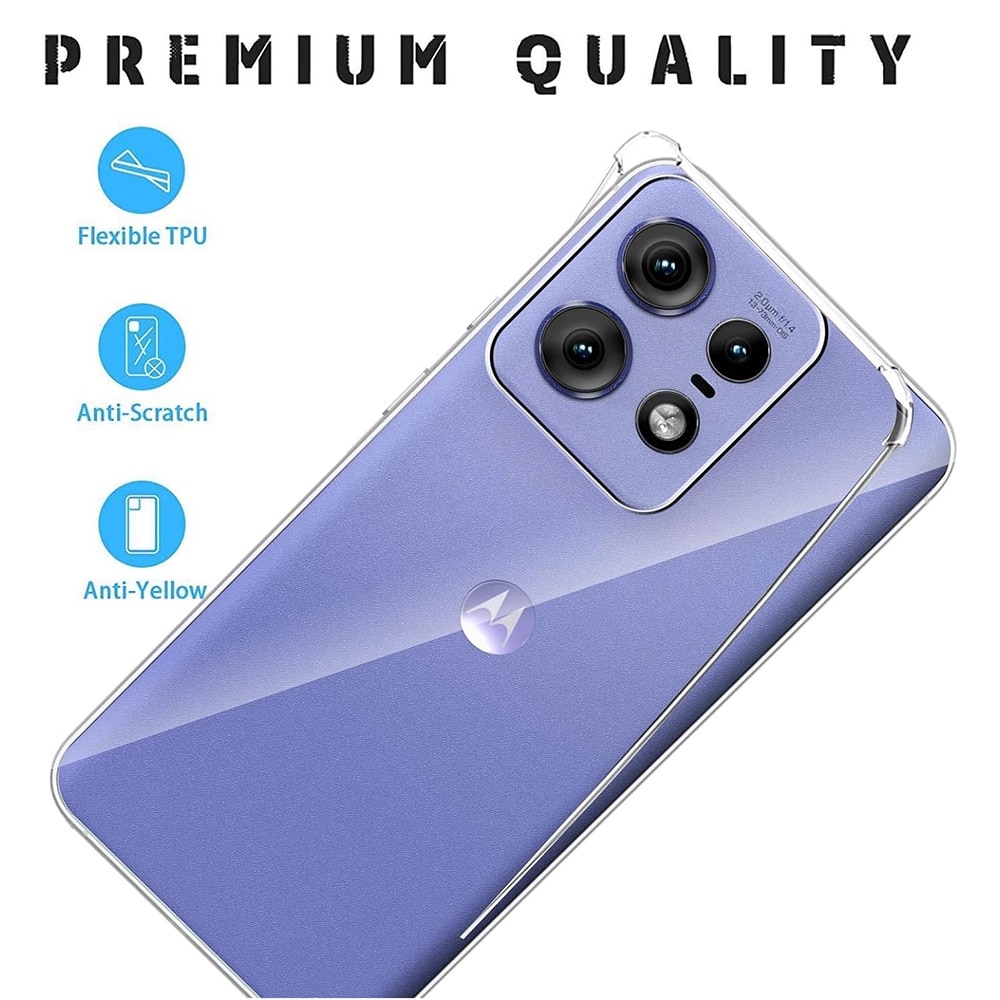 Husa protectie Mat-Tech compatibila cu Motorola Edge 50 Pro, Protectie Camera, Colturi anti-soc, Decupaje Precise, Rezistenta la impact, Margini ridicate pentru protectia ecranului, Transparenta