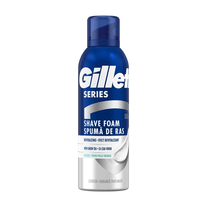 Gel de ras Gillette Series Cu Ceai Verde, 200 ml
