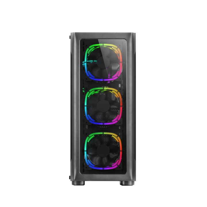 Настолен компютър GRT, RGB охладител, с процесор AMD Ryzen 7 7800X3D до 5.0 Ghz, 32 GB DDR5, 2 TB SSD M.2, Radeon RX 7900 XTX 24 GB GDDR6