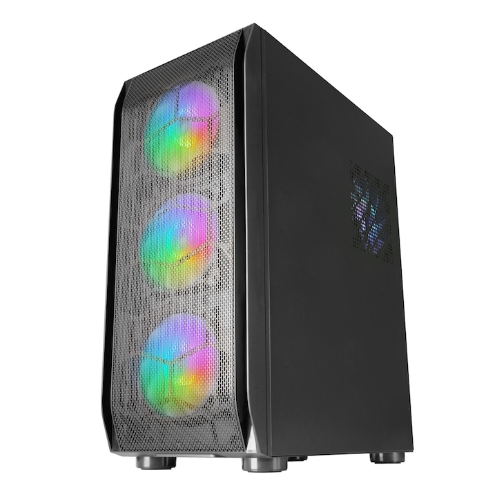 Настолен компютър Gaming GRT RGB MESH, С процесор Intel Core i9-14900F до 5,4 Ghz, 32 GB DDR5, 2 TB SSD M.2, GeForce RTX 4070 Ti Super 16 GB GDDR6