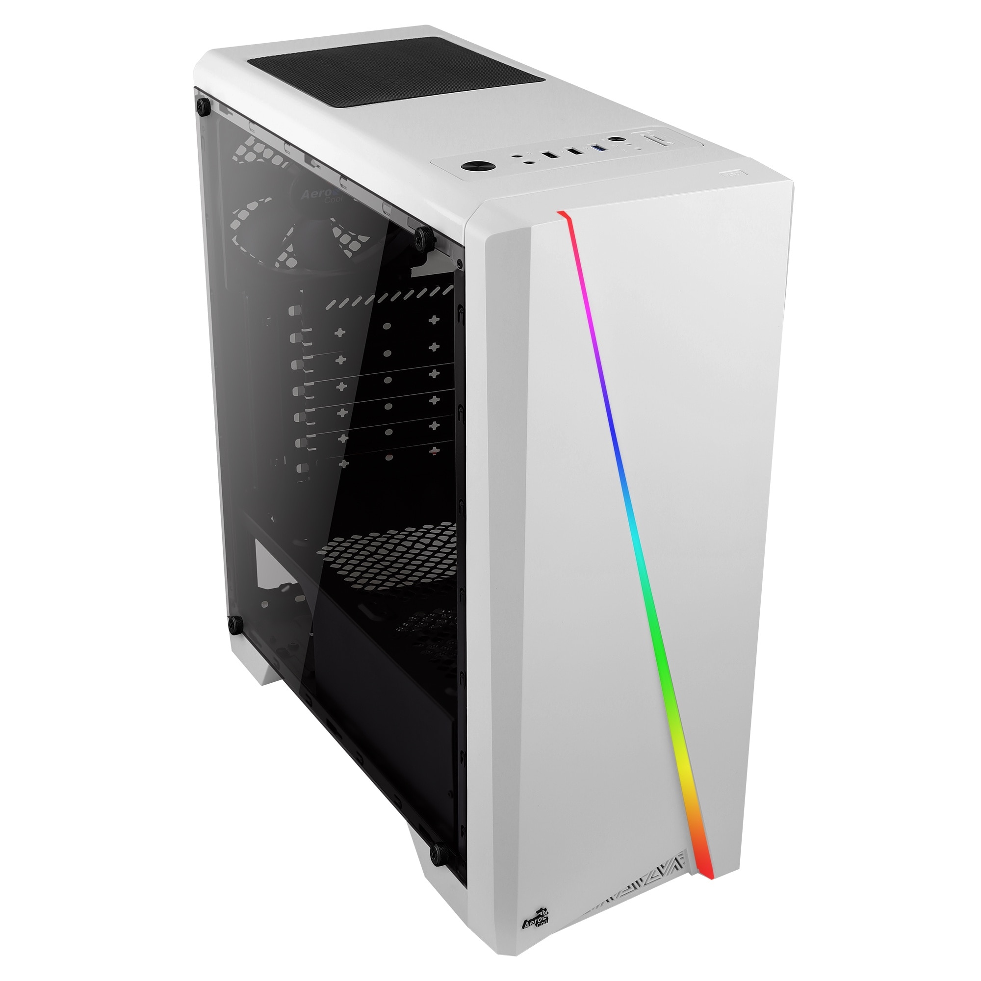 Sistem Desktop PC Gaming GRT White Pink RGB MESH cu procesor Intel Core ...