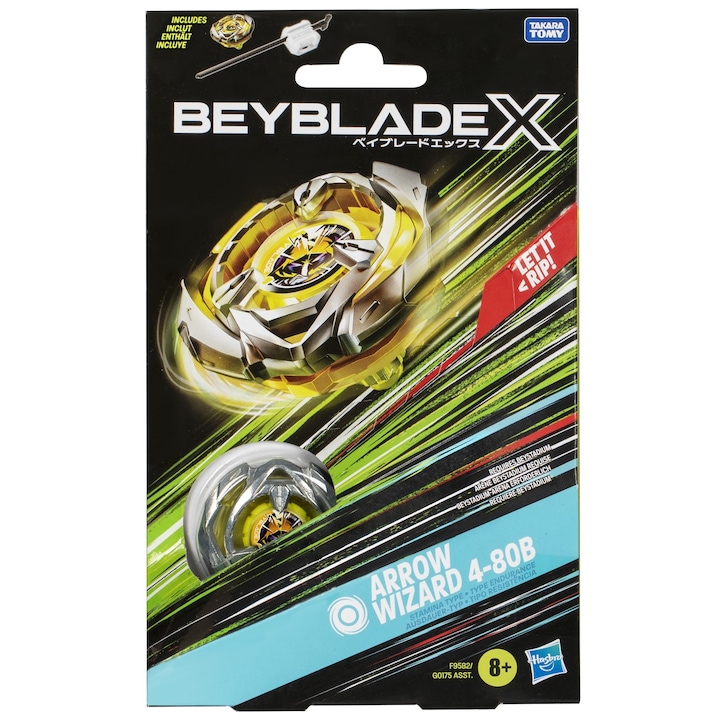 Jucarie Beyblade X - Arrrow Wizard, cu lansator