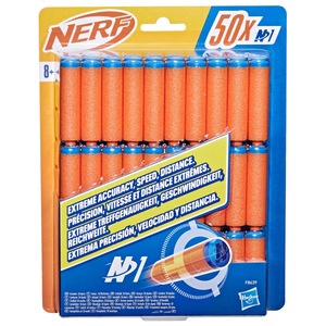 Nerf Mega Elite – Recharges X10 – Fléchettes Sifflantes – Portée 23 M