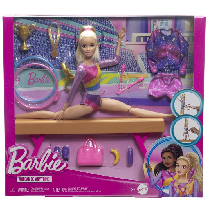 Комплект за игра Barbie You Can Be - Гимнастичка
