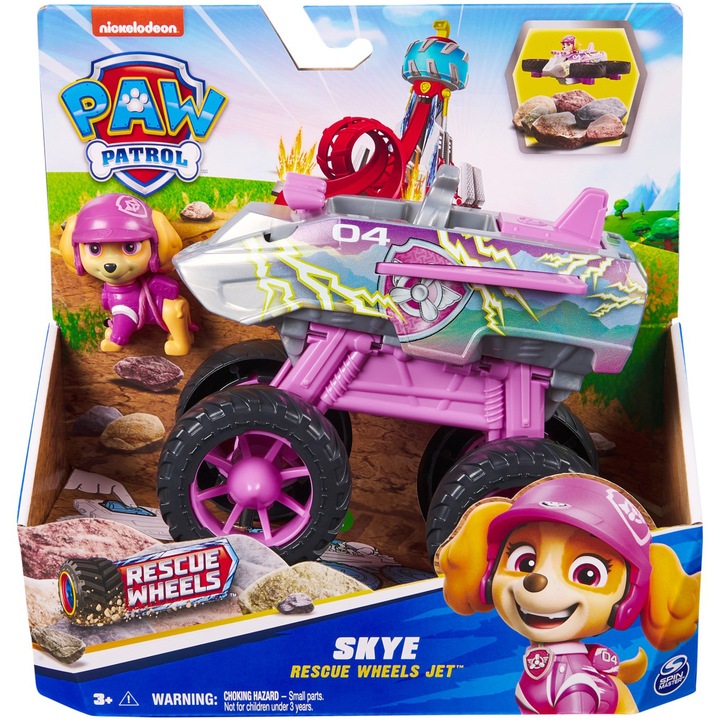 Количка Paw Patrol - Rescue Wheels, Skye