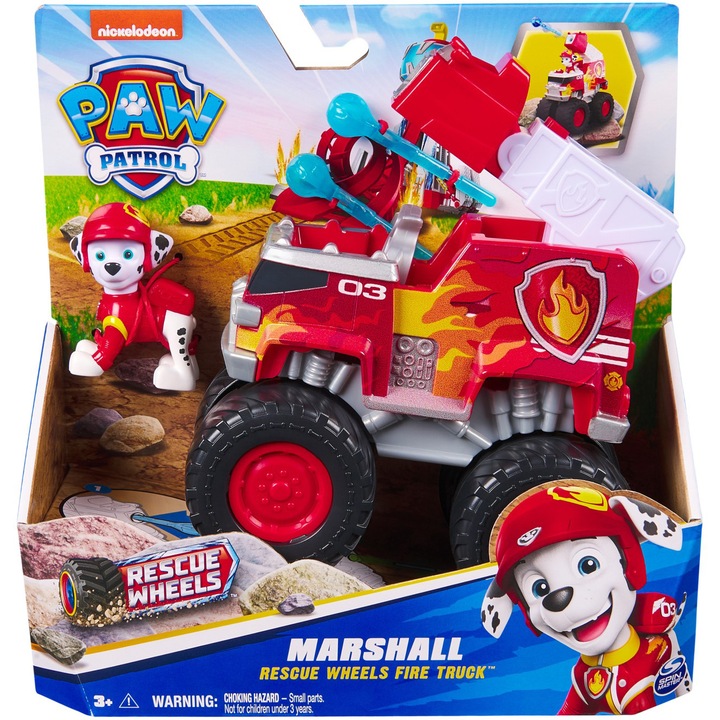 Masinuta Paw Patrol - Rescue Wheels, Marshall