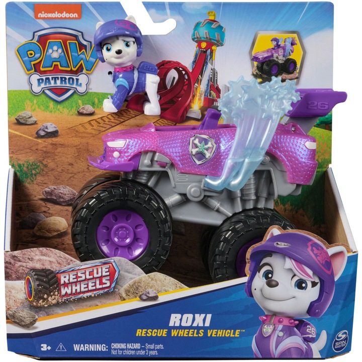 Paw Patrol - Rescue Wheels játékautó, Roxi