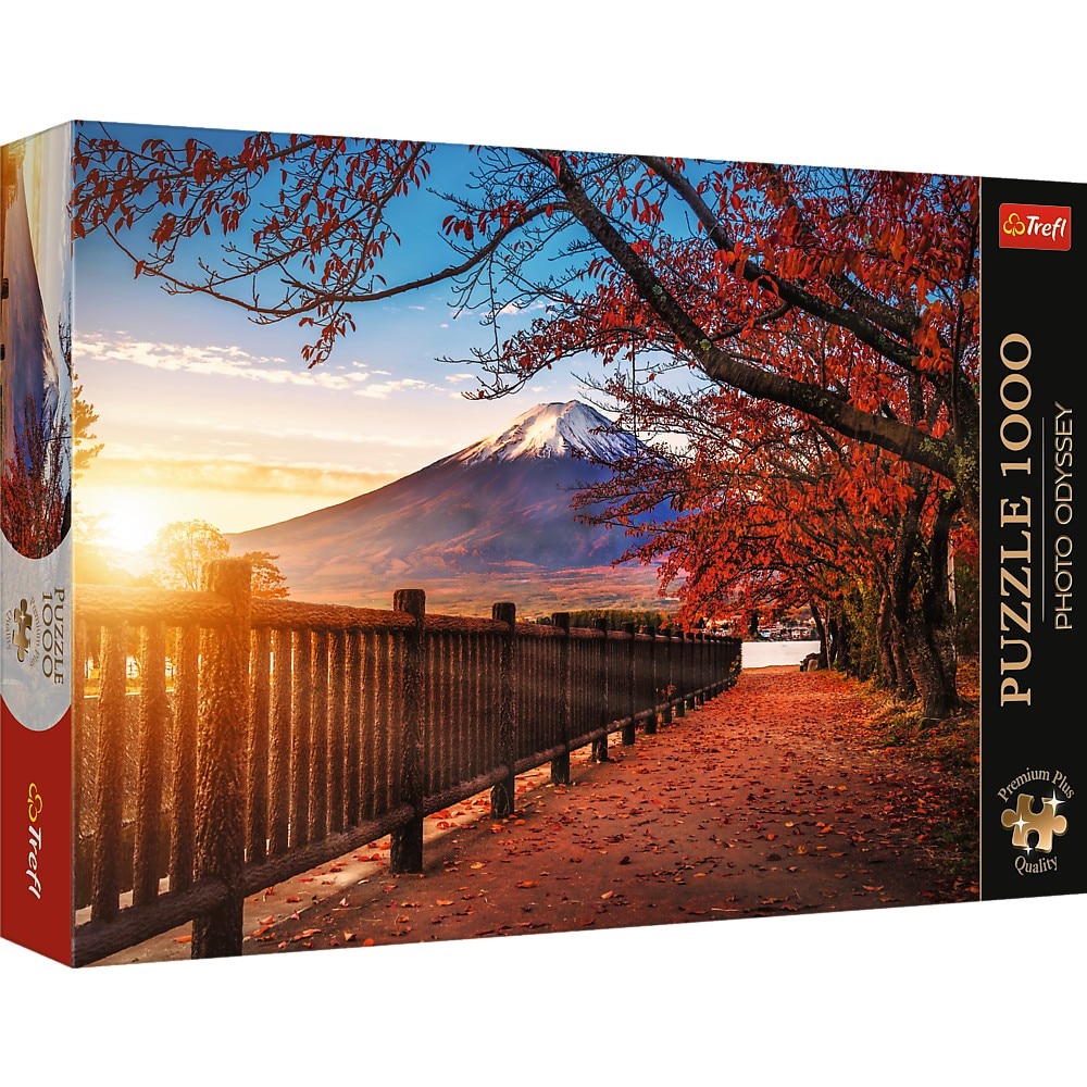 Puzzle Trefl Premium Plus - Photo Odyssey, Muntele Fuji, Japonia