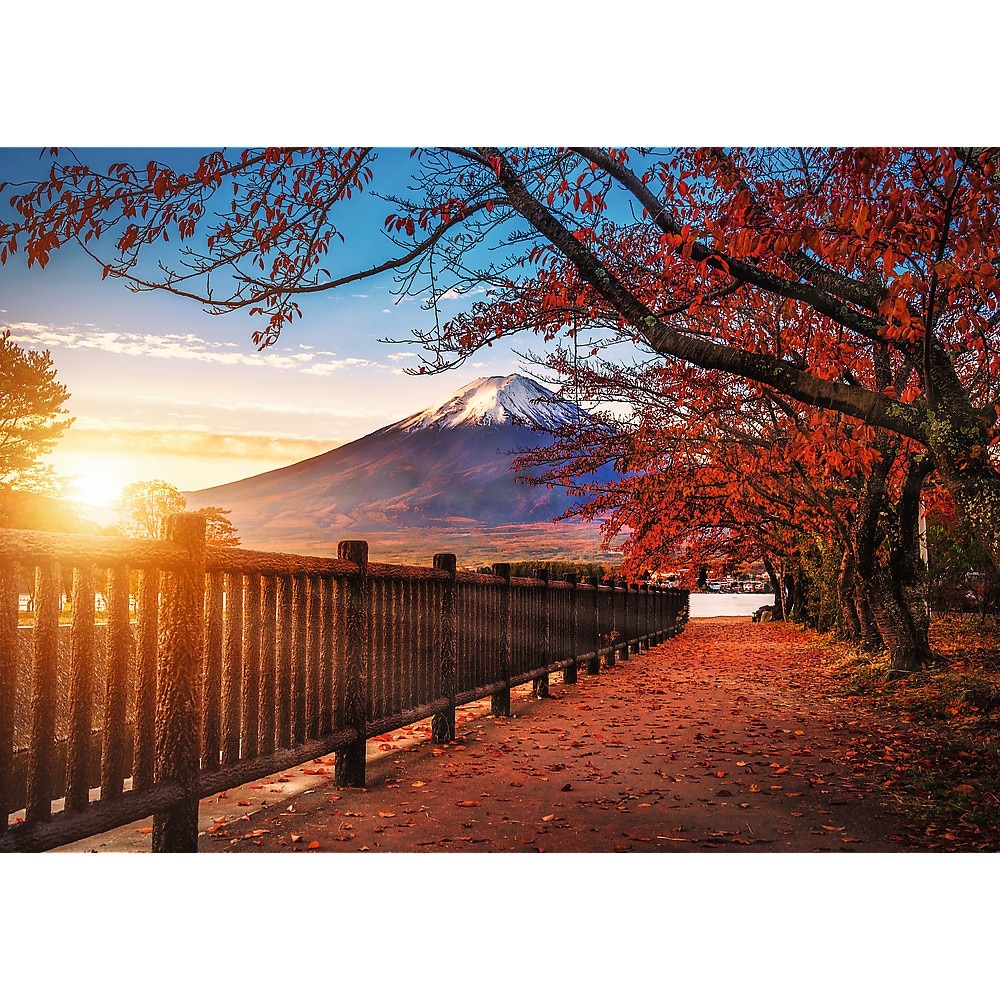 Puzzle Trefl Premium Plus - Photo Odyssey, Muntele Fuji, Japonia