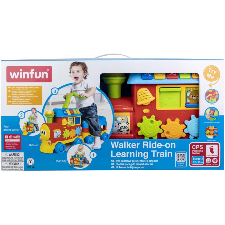 Antepremergator Winfun - Trenulet cu activitati