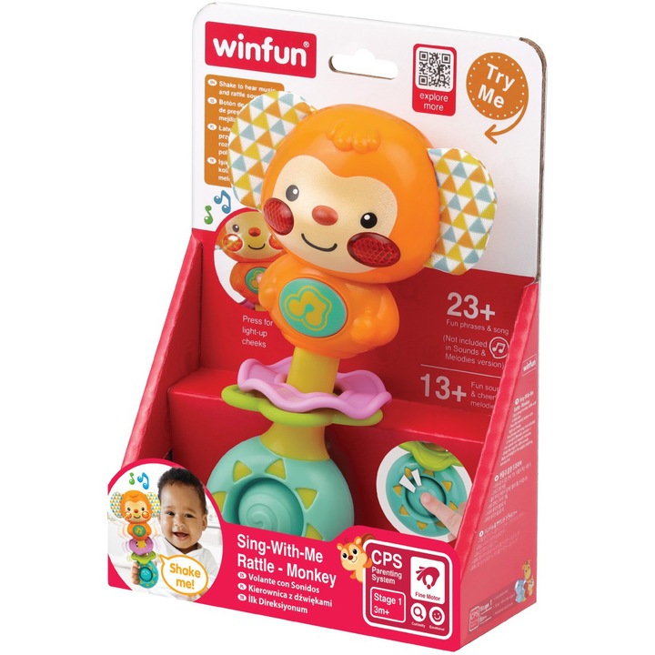 Zornaitoare Winfun - Maimuta canta cu mine