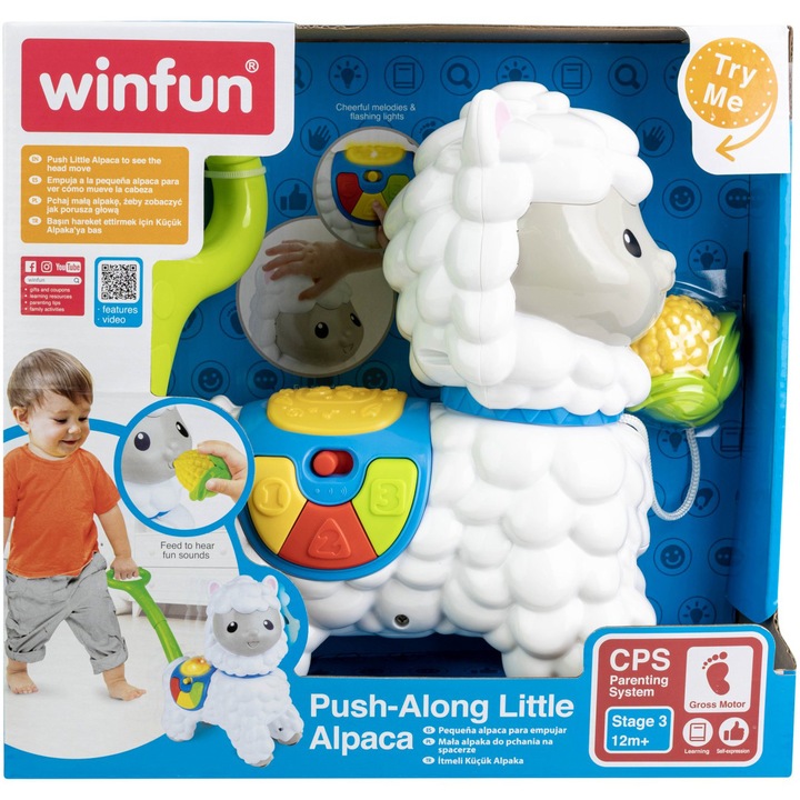 Играчка за бутане Winfun - Алпака