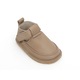Pantofi Barefoot Macco, Primii Pasi, Talpa Flexibila si Antiderapanta, Hand-Made, Piele Naturala, Bej