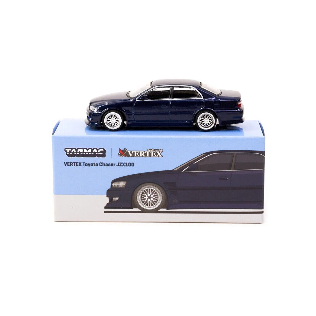 Macheta Auto Tarmac Works 1/64 Toyota Chaser JZX100 Vertex - eMAG.ro
