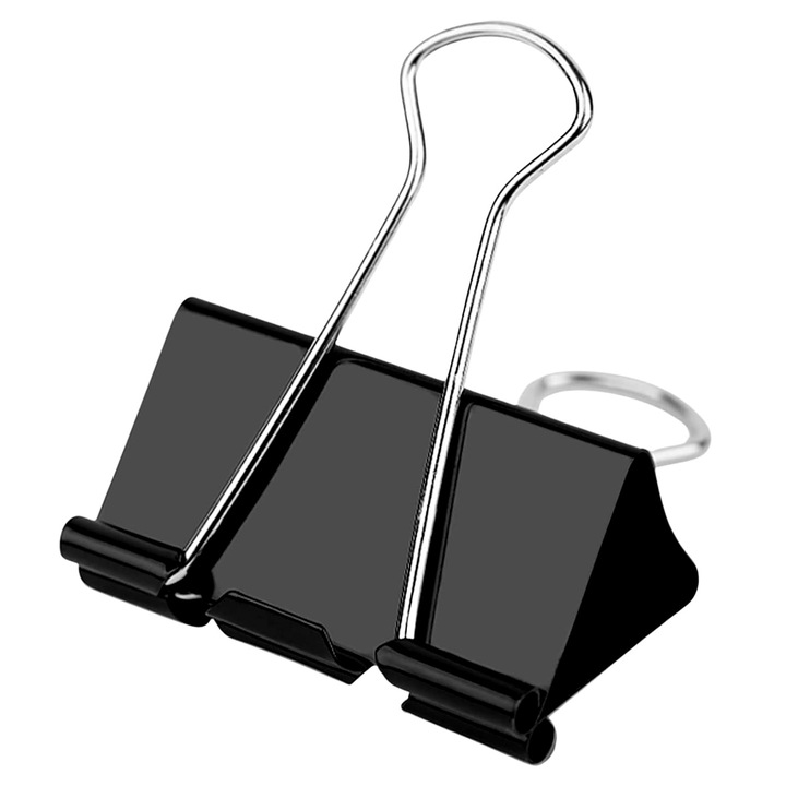 Метална щипка за документи, 32 мм