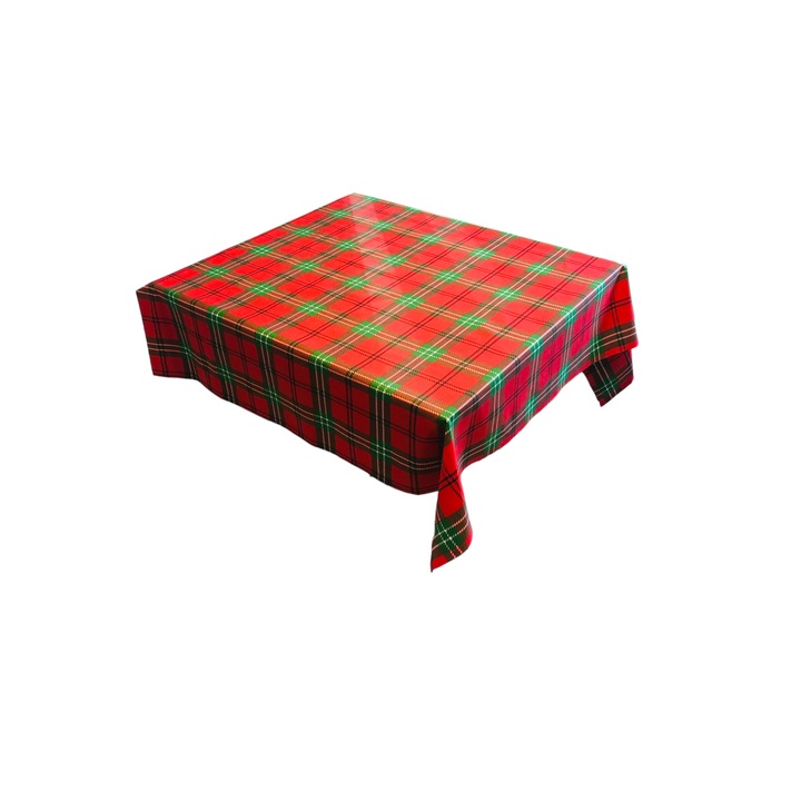 Покривка на каре, 100% памук, 4 човека