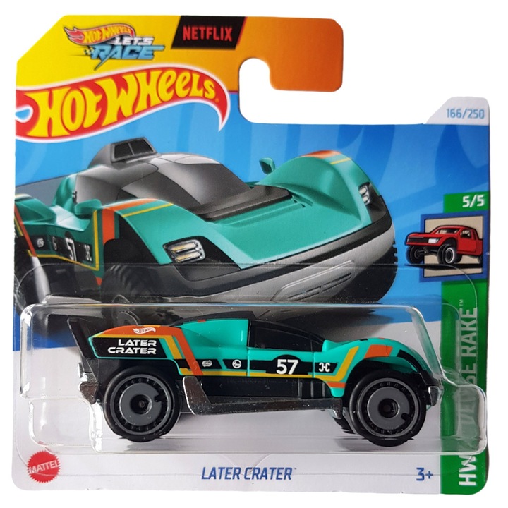 Метална кола Hot Wheels, по-късен кратер, 1:64