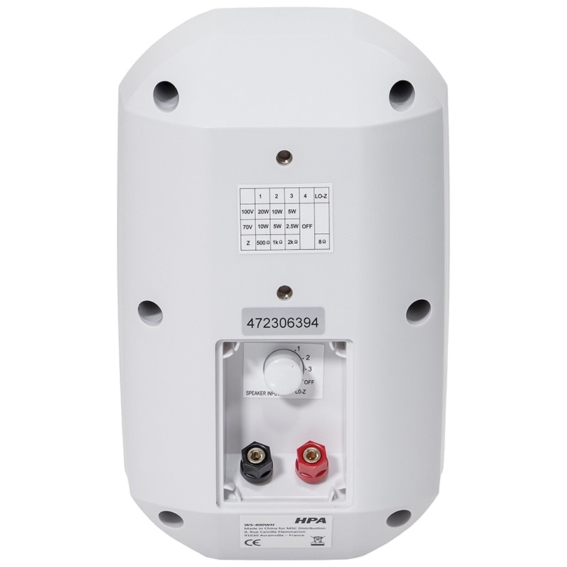 Set 2 Boxe Linie, 100V 5/10/20/30W 8OHMI IP66 - ALB