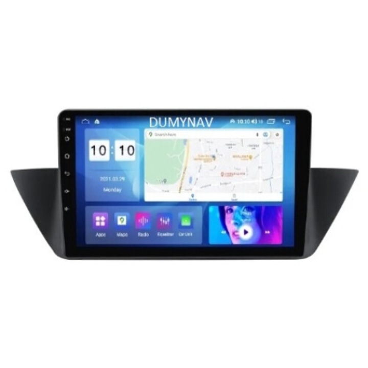 Navigatie BMW X1-E84 android 13-8GB-ram 128GB-memorie interna dedicata an 2009-2012-cooler /ventilatie /intern carplay android auto wi-fi, bluetooth slot sim 4G+camera marsalier