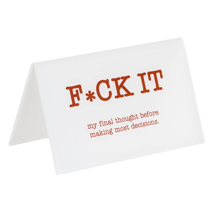 Suport Birou Mesaje, Plastic, 11.5x6x7cm, Alb