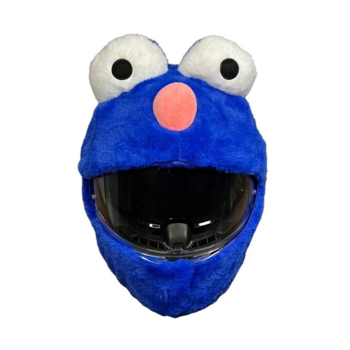 Husa Amuzanta Casca Moto Muppets Albastru