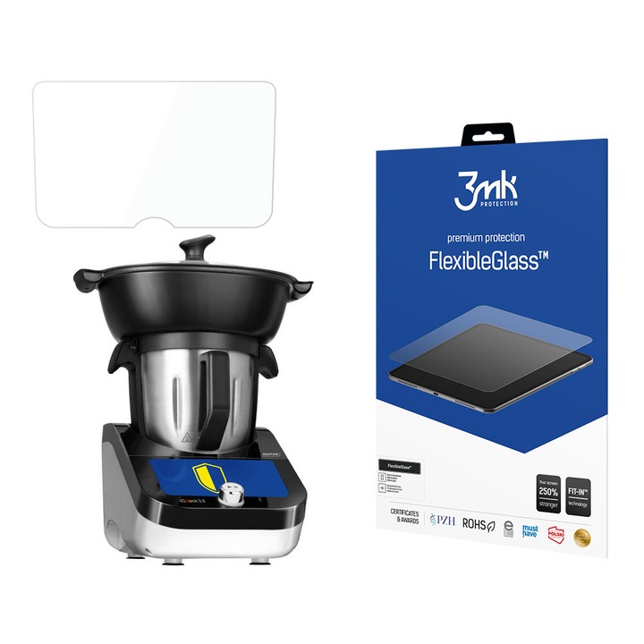 Folie protectie pentru Termorobot Icoook, 3MK, ultra subtire, rezistenta la zgarieturi, transparenta, 11"