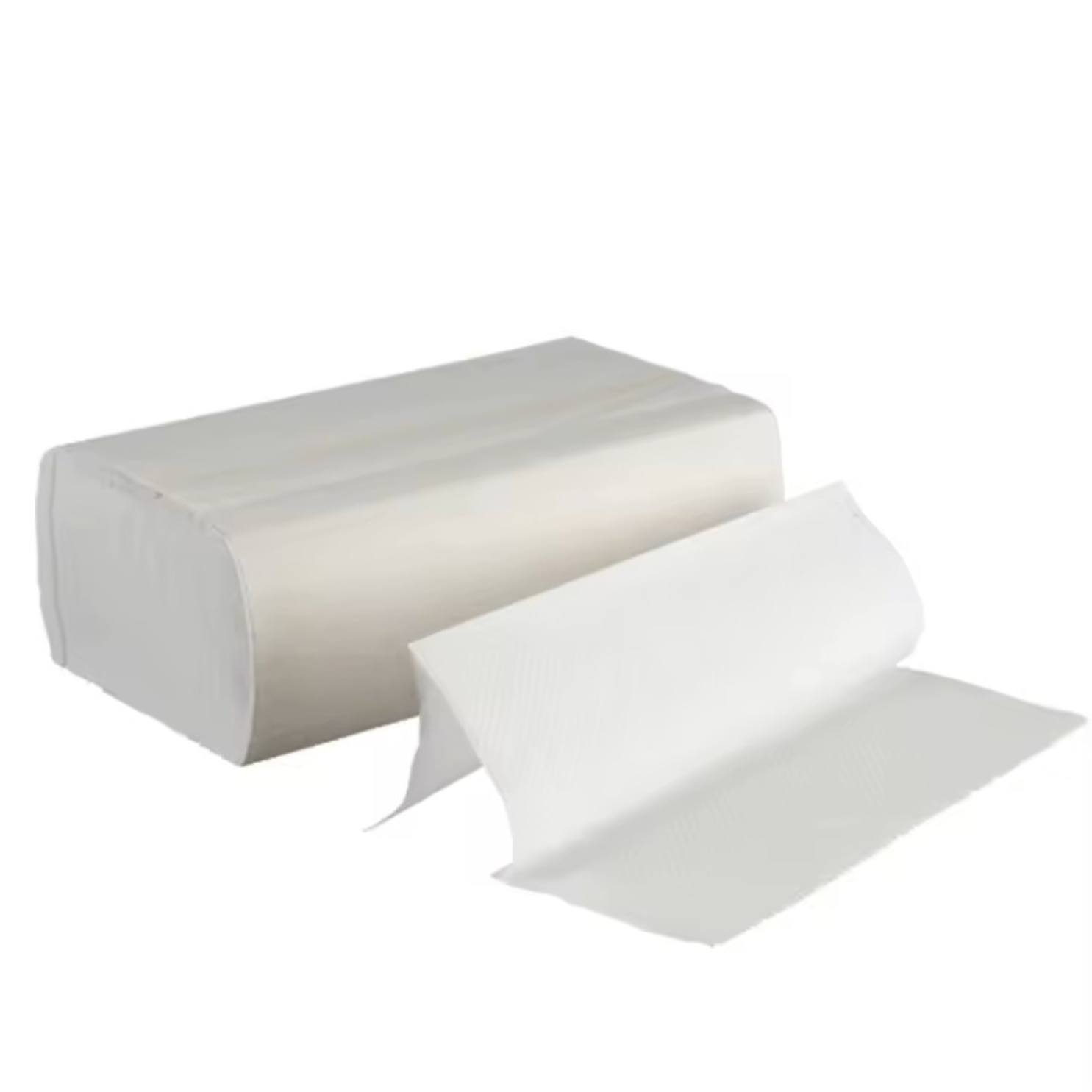 Bax Servetele Pliate in V, albe, 2 straturi, 21x23 cm, 150 buc/pachet, 20 seturi