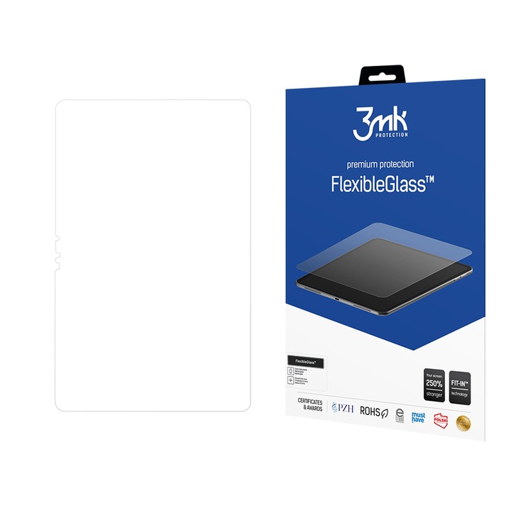 Folie de protectie 3mk FlexibleGlass pentru DOOGEE T20S, rezistenta la zgarieturi, grosime sub 0.5mm, transparent