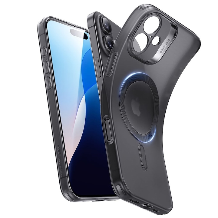 ΠΠ΅ΠΉΡ Π·Π° iPhone 16 Plus - ESR Zero HaloLock - Frosted Black
