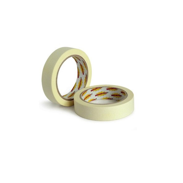 Banda de mascare Supertite, 24mmx30m, alba