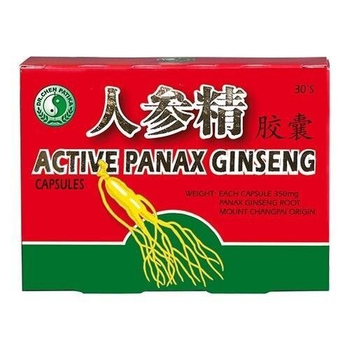 Ginseng Panax Aktiv, 30 capsule, Dr.Chen