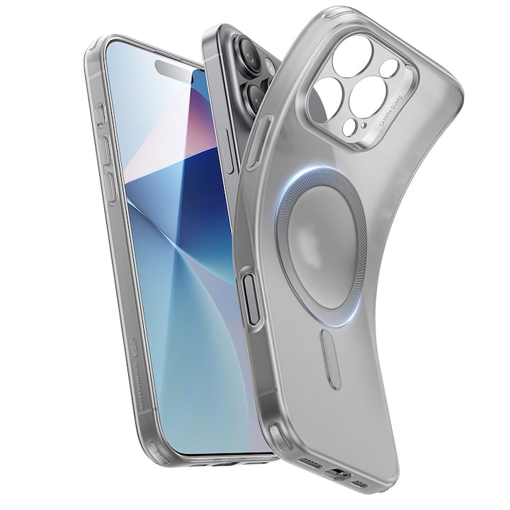 ΠΠ΅ΠΉΡ Π·Π° iPhone 16 Pro Max - ESR Zero HaloLock - Frosted Grey