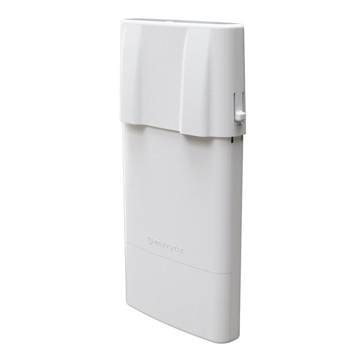Punct de acces MikroTik NetBox 5 ax L11UG-5HaxD-NB, Wi-Fi 6, 1x RJ45 1000Mb/s, USB, carcasa IP54 rezistenta la exterior, instalare rapida, ideal pentru retele wireless profesionale si conexiuni stabile de mare viteza