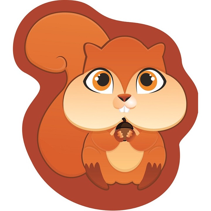 Perna decorativa, 30x40cm, multicolor, umplutura din puf siliconic