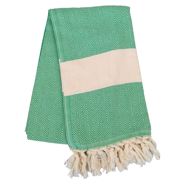 Prosop Hammam Elmas 100x180cm, multicolor, 100% bumbac