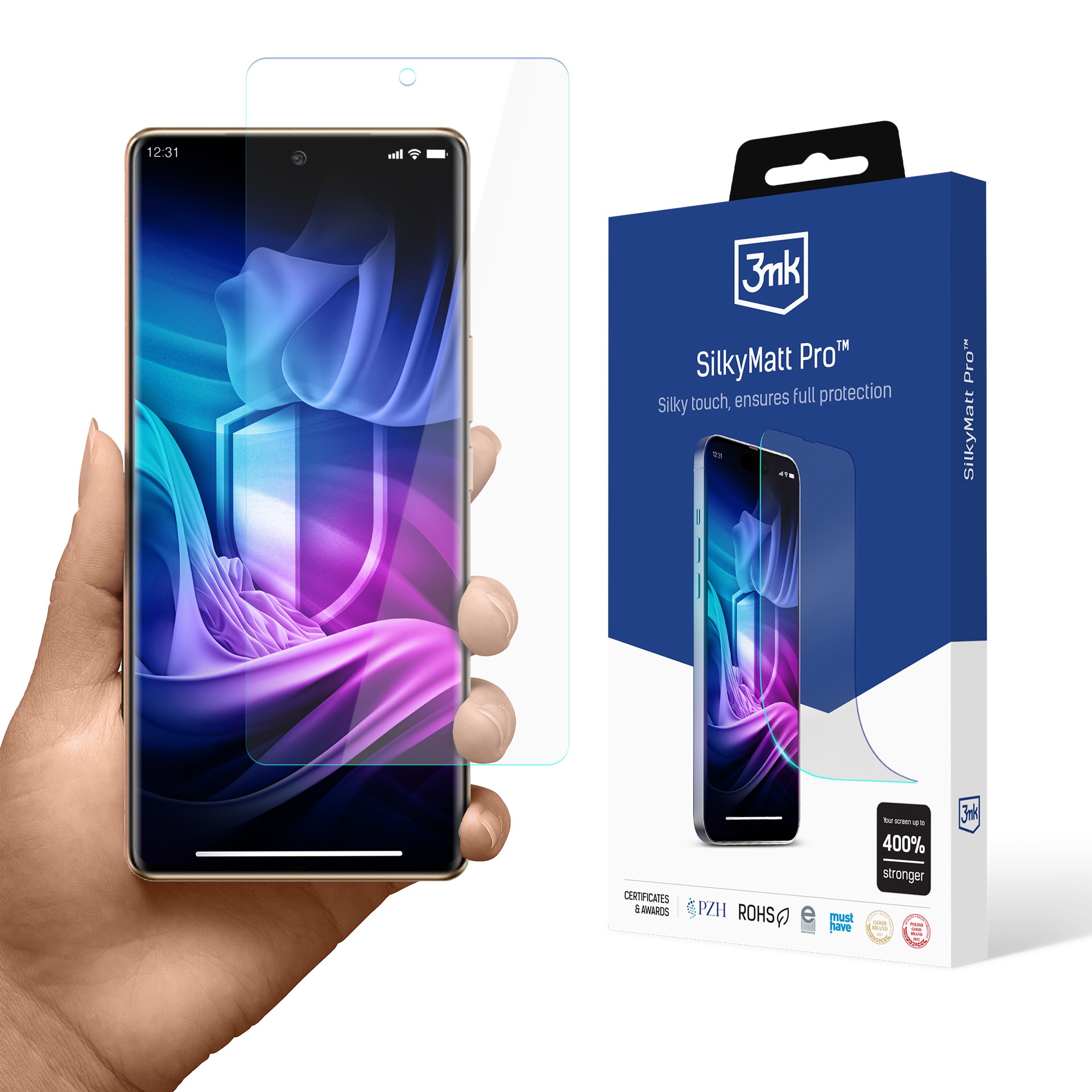 Folie protectie telefoane, 3MK Silky Matt Pro, mat, auto-regeneranta, pentru Vivo Y200 V2343A