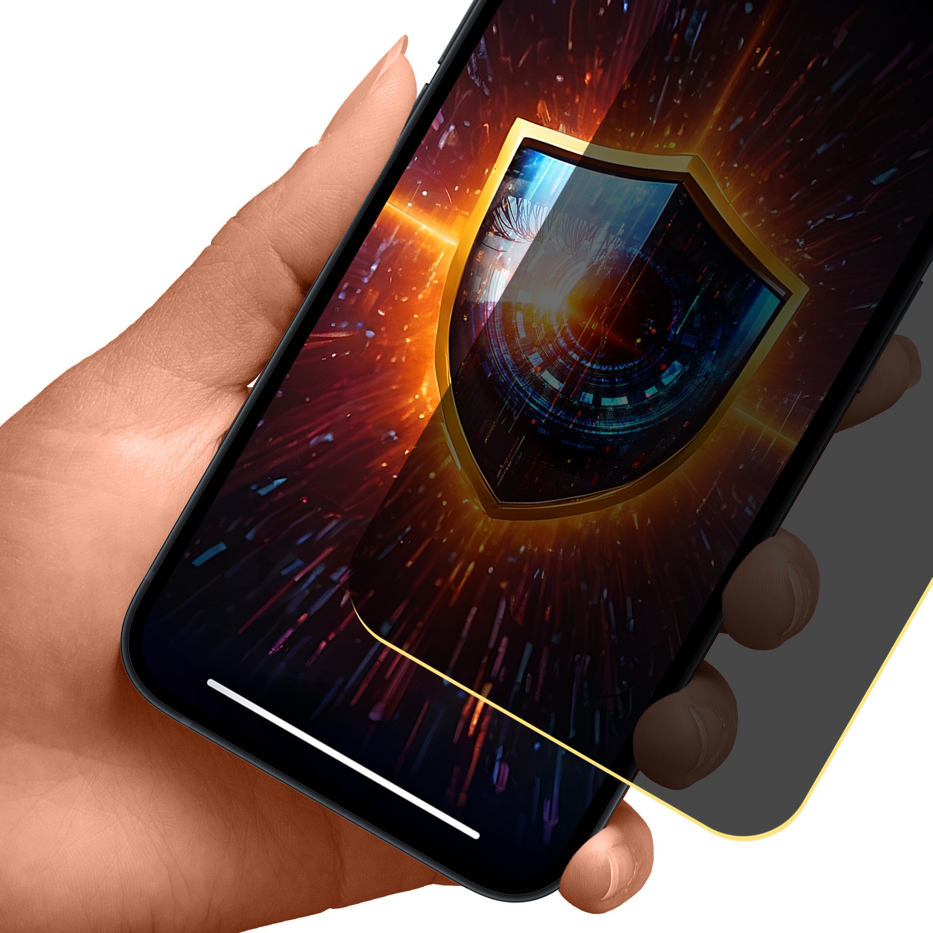 Folie protectie telefon, 3mk Silky Matt Privacy, protectie confidentialitate, finisaj mat, 250% rezistenta, pentru Apple iPhone 14