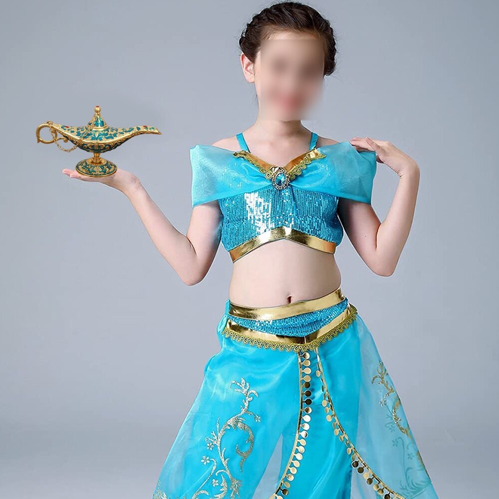 Lampa decorativa, Cozevdnt, Aliaj Zinc, 7 x 21 x 11 cm, Albastru / Auriu -  eMAG.ro