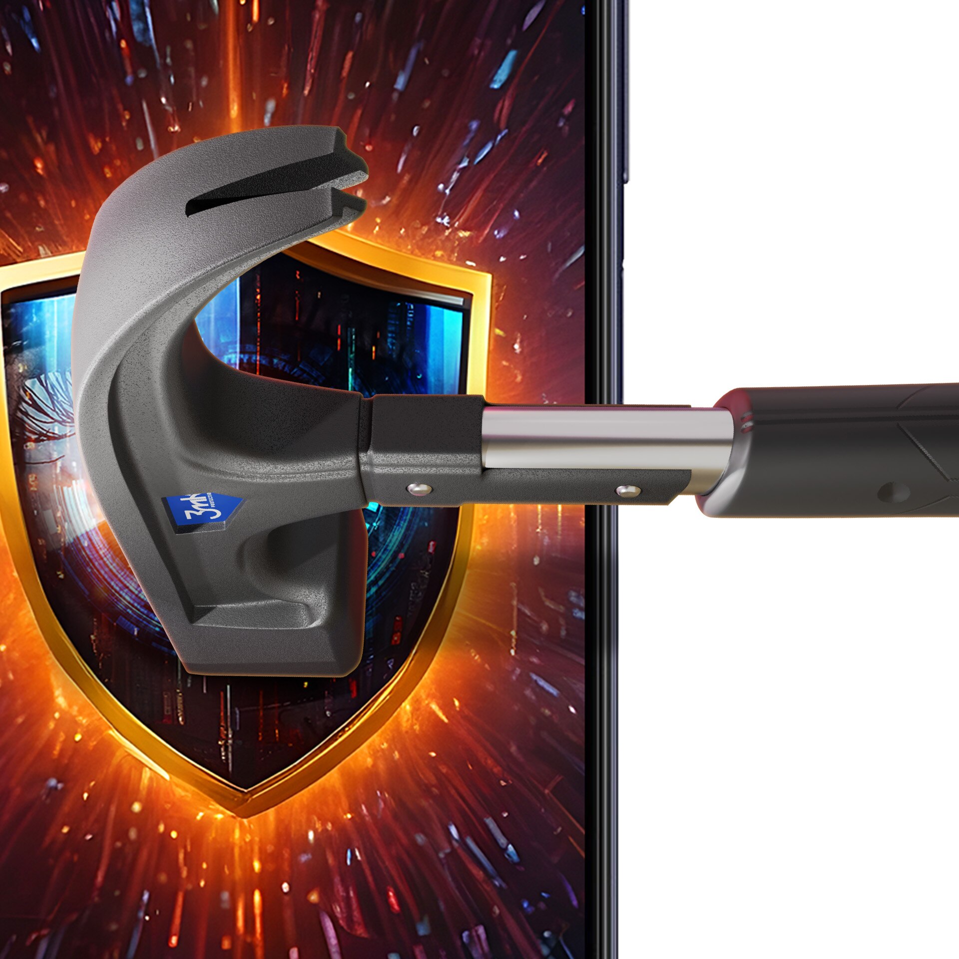 Folie de protectie 3MK Silky Matt Privacy pentru Samsung Galaxy A25 5G, mata, rezistenta la zgarieturi, instalare usoara