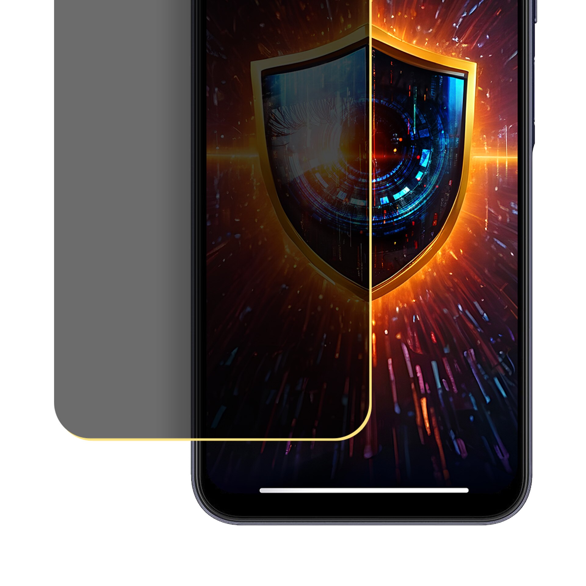 Folie de protectie 3MK Silky Matt Privacy pentru Samsung Galaxy A25 5G, mata, rezistenta la zgarieturi, instalare usoara