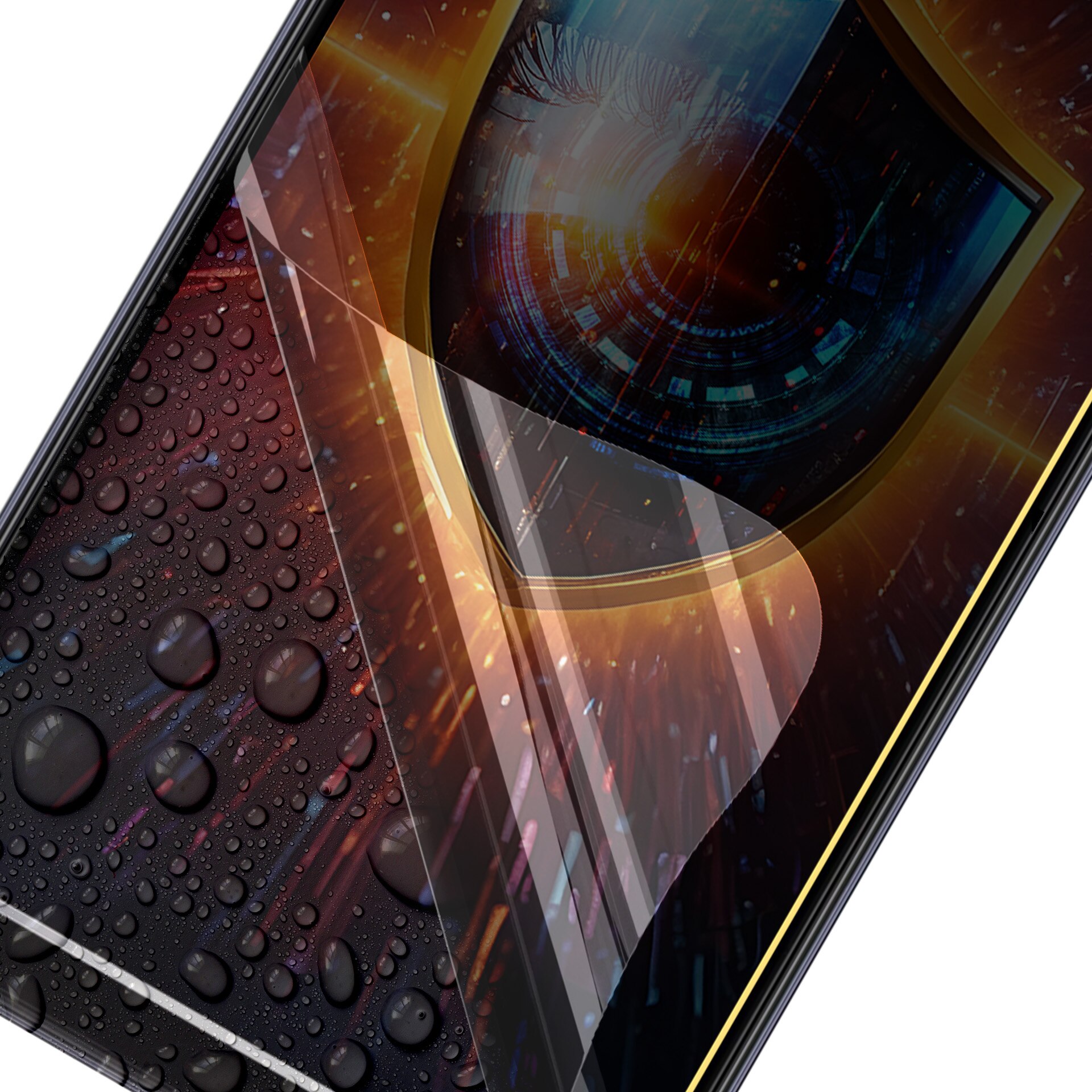 Folie de protectie 3MK Silky Matt Privacy pentru Samsung Galaxy A25 5G, mata, rezistenta la zgarieturi, instalare usoara