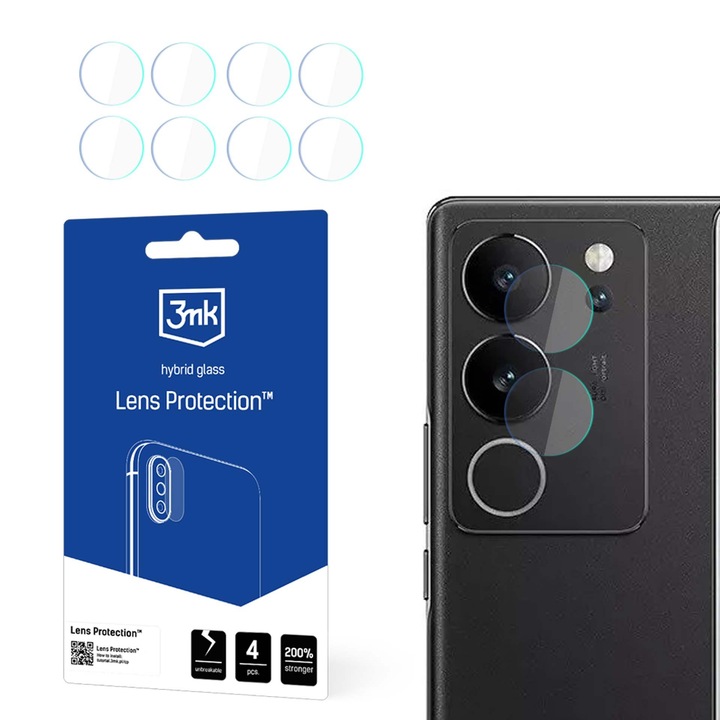 Folii protectie telefoane, Vivo V29 5G, protectie lentila, anti-fisura, 0,16mm